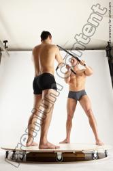 Fighting reference poses of Norbert & Radan